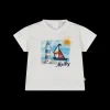 T-shirt con stampa marina per bambino