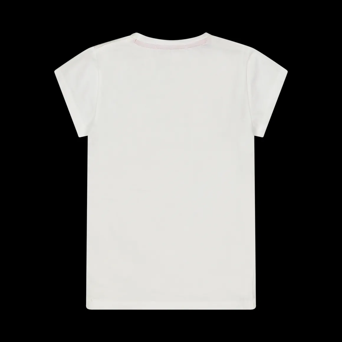 T-shirt con stampa multicolor da bambina
