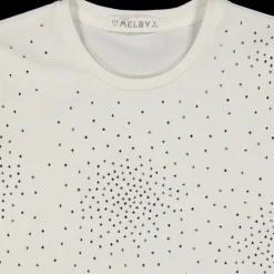 T-shirt con strass da bambina
