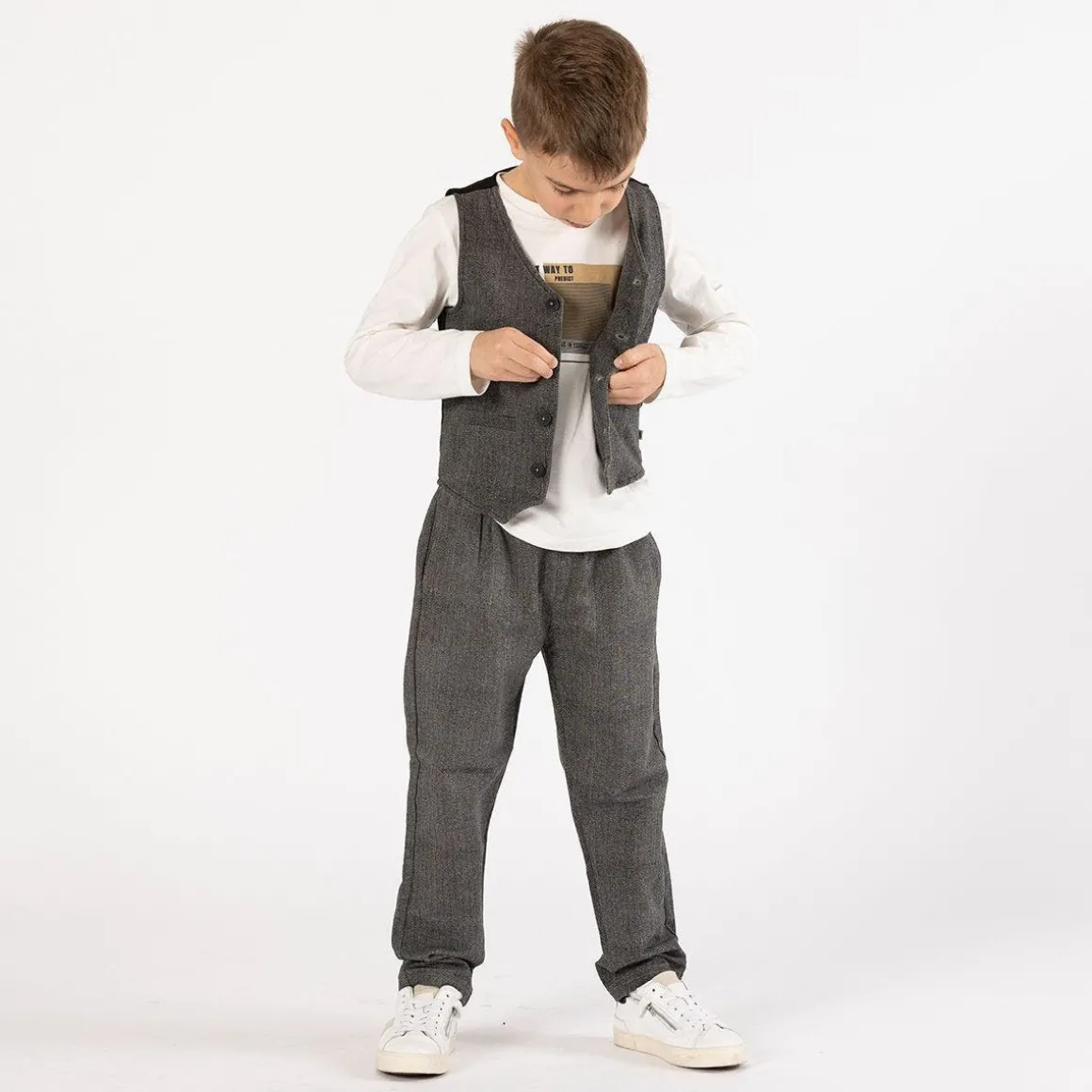 T-shirt con taschino per ragazzo