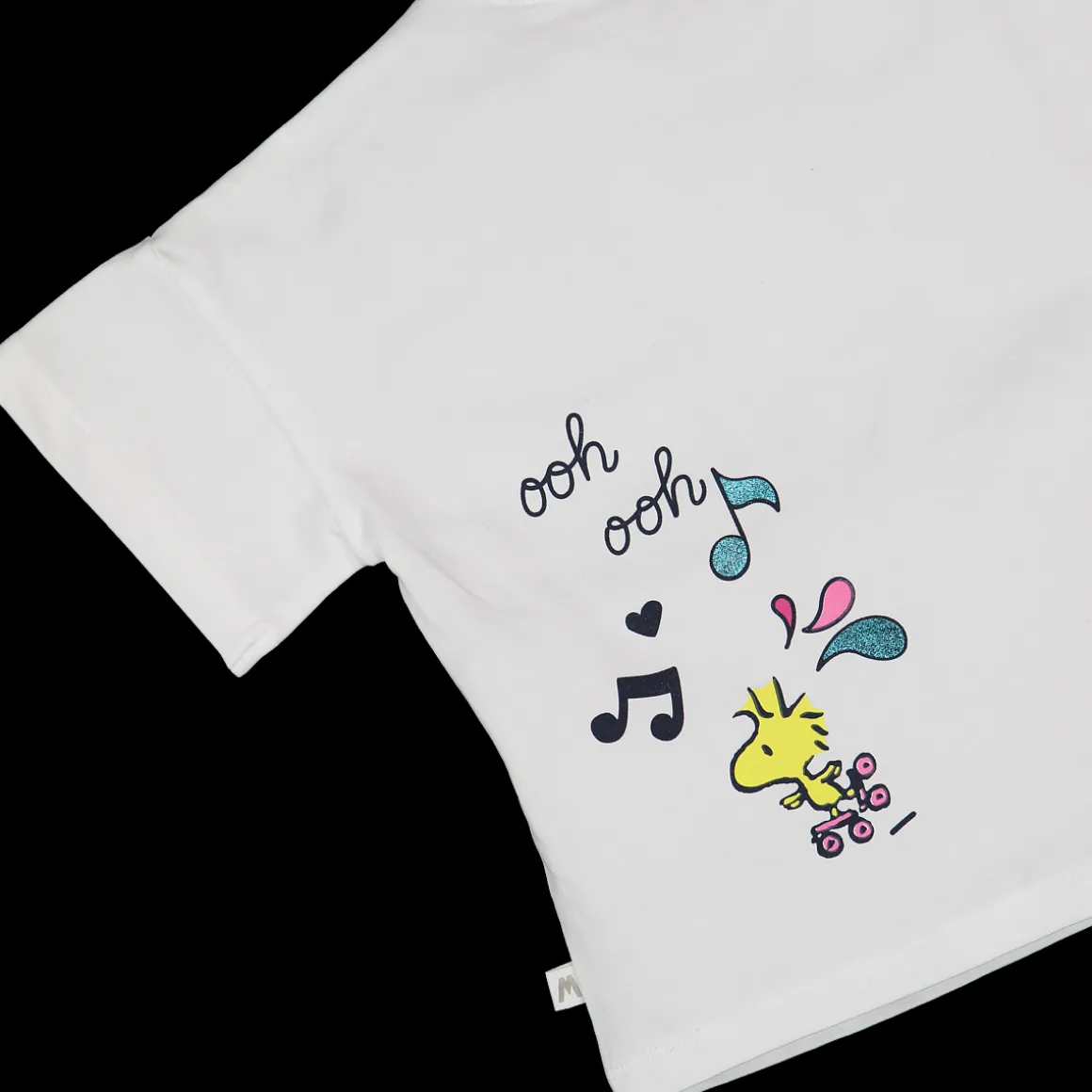 T-shirt da bambina con stampa Peneauts