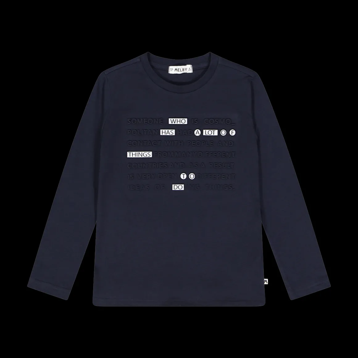 T-shirt da bambino blu