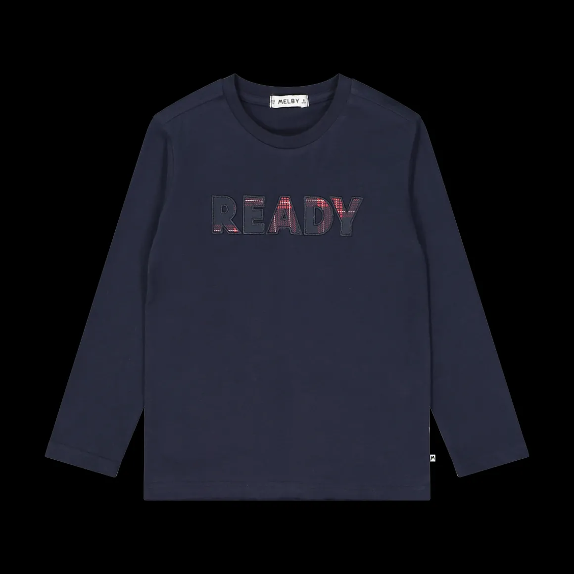T-shirt da bambino con stampa scozzese