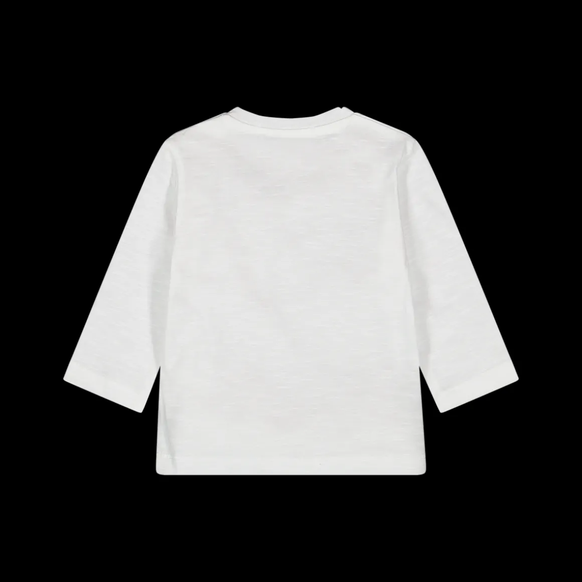 T-shirt da bambino in jersey con taschino stampato
