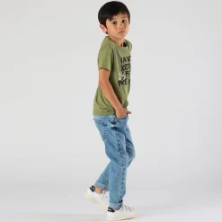 T-shirt da bambino in jersey
