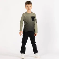 T-shirt effetto sfumato per ragazzo