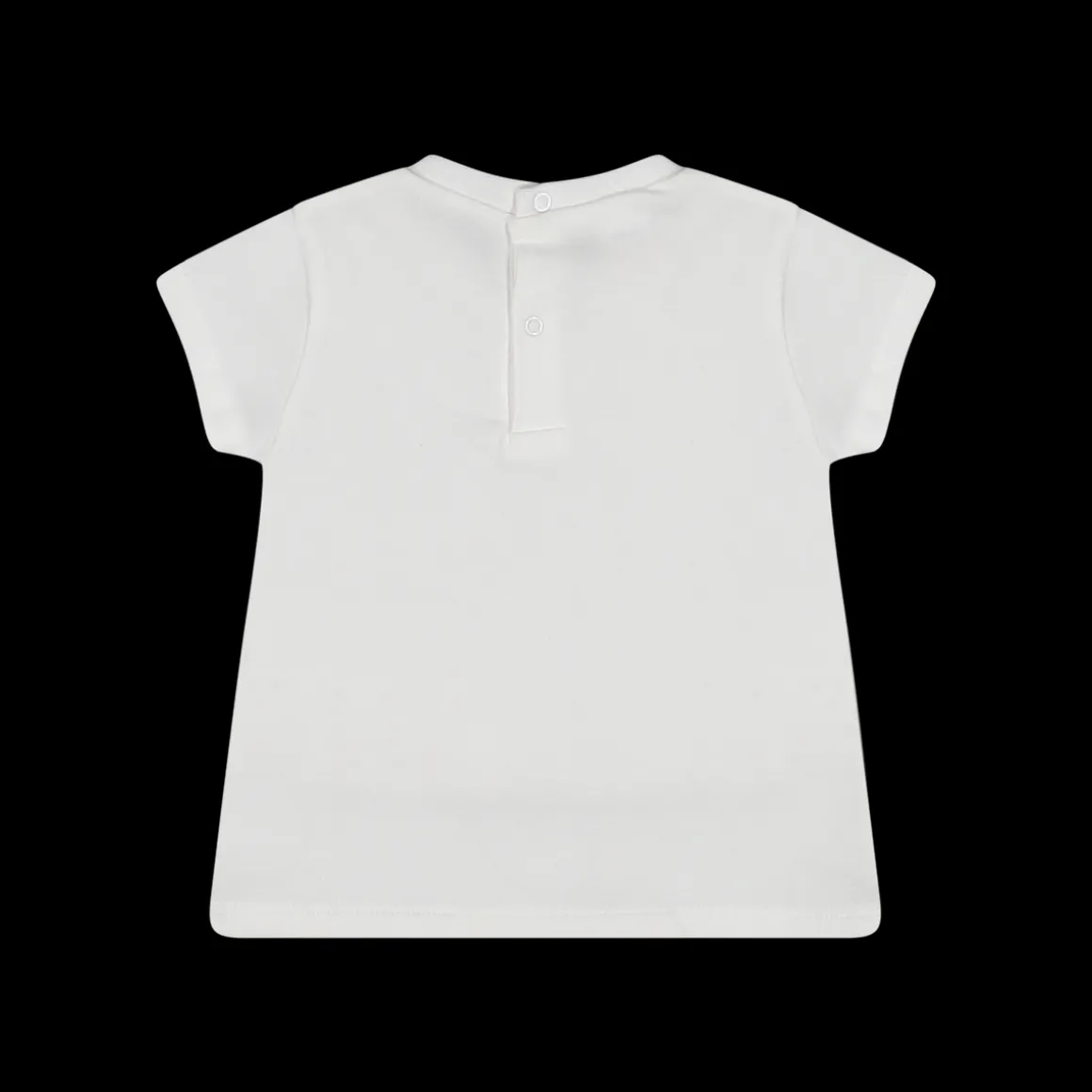 T-shirt girocollo jersey elasticizzato bambina