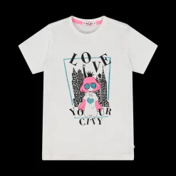 T-shirt girocollo maniche corte per bambina