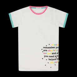 T-shirt girocollo maniche corte per bambina