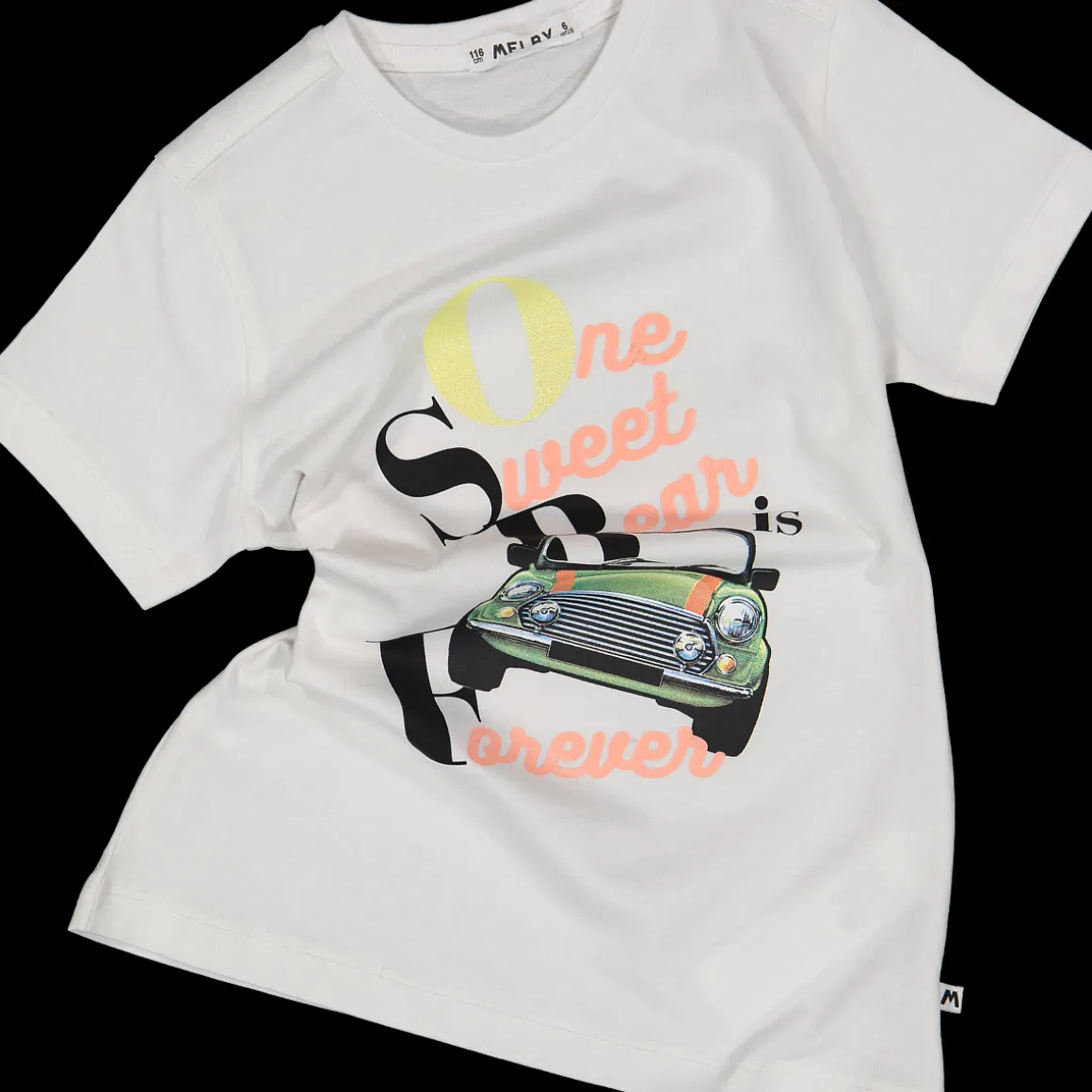T-shirt girocollo maniche corte per bambina