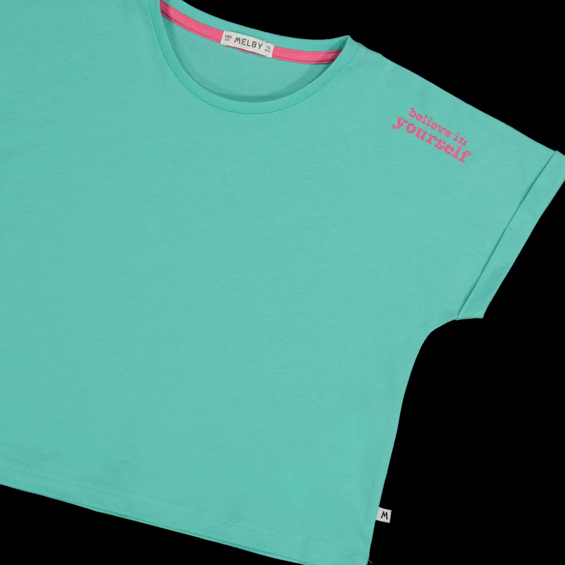 T-shirt girocollo maniche corte per bambina