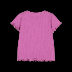 T-shirt in costina per neonata