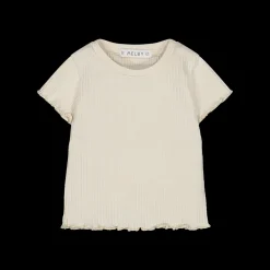 T-shirt in costina per neonata