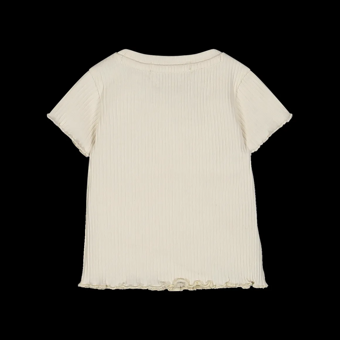 T-shirt in costina per neonata