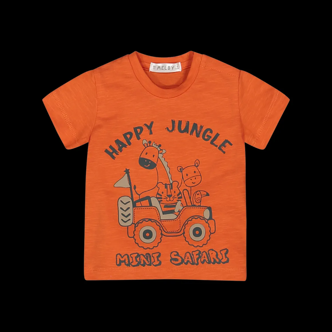 T-shirt in cotone malfilè da bambino