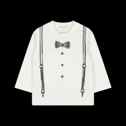 T-shirt in jersey panna da bambino