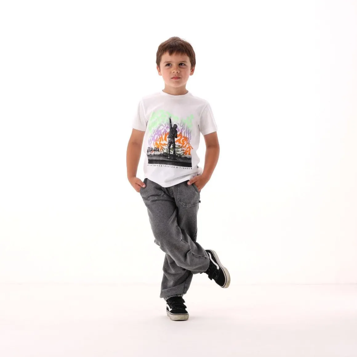 T-shirt in jersey per bambino