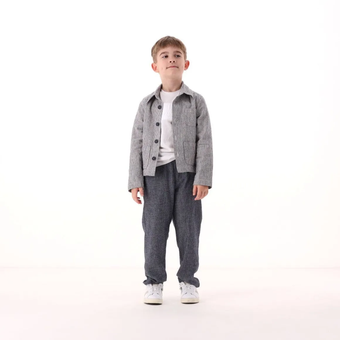 T-shirt in piquet per bambino