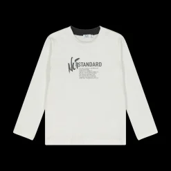T-shirt jersey bambino con scritta