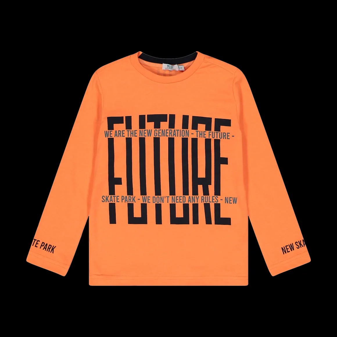 T-shirt manica lunga bambino con stampa