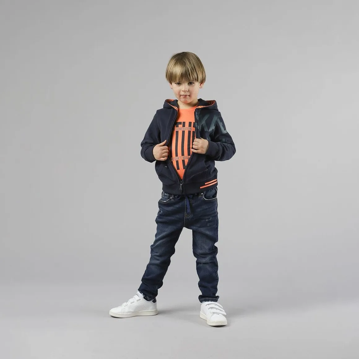 T-shirt manica lunga bambino con stampa