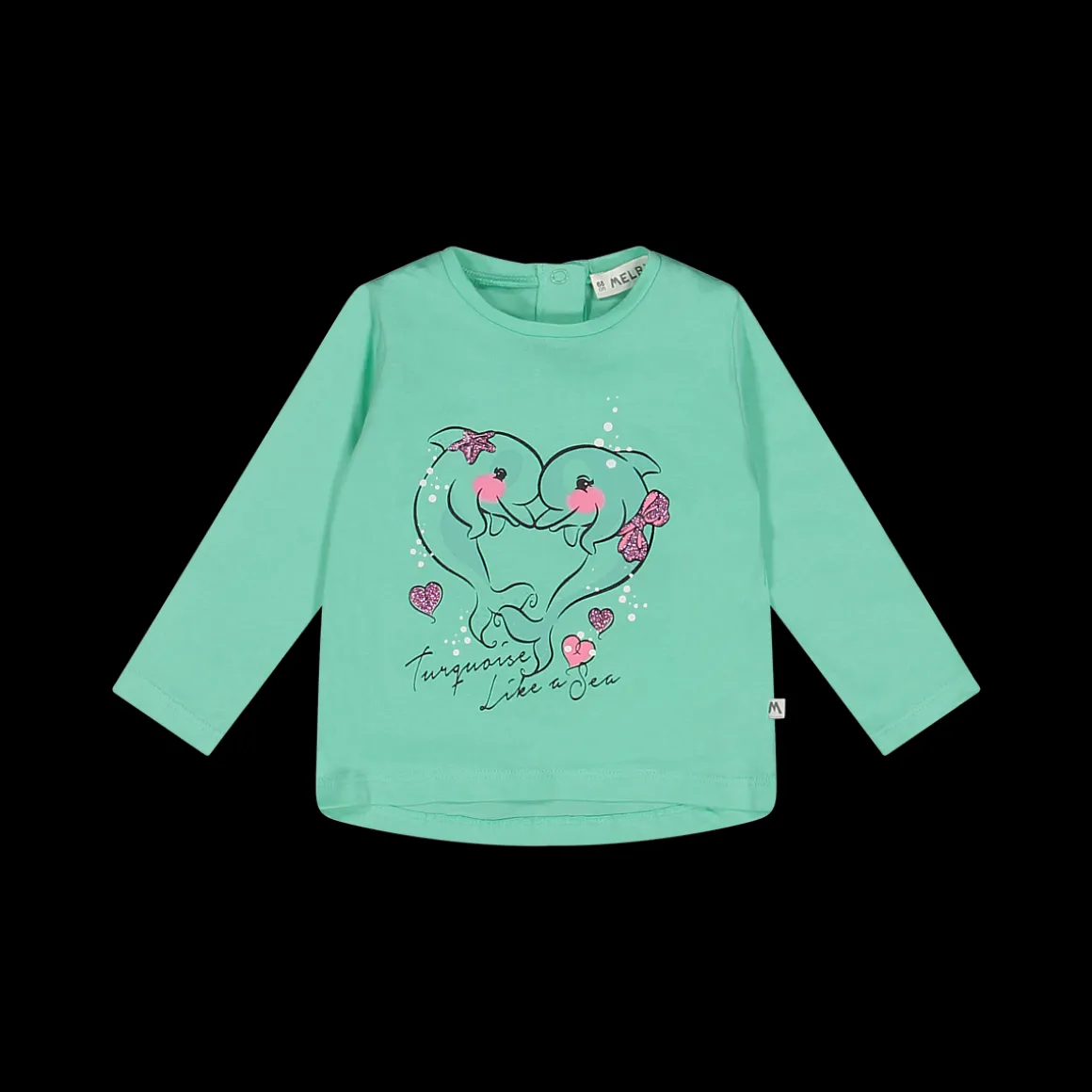 T-shirt manica lunga da bambina