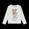 T-shirt manica lunga da bambina