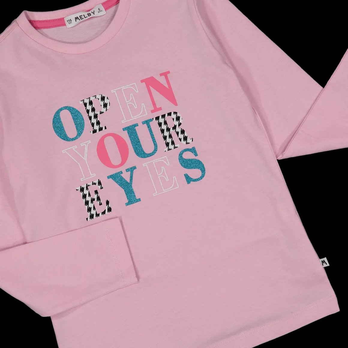 T-shirt manica lunga da bambina