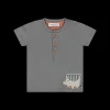 T-shirt maniche corte collo serafino in jersey bambino