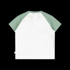 T-shirt Peanuts con maniche raglan per neonato