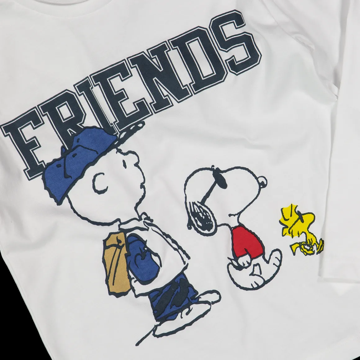 T-shirt Penauts a manica lunga da bambino