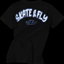 T-shirt stampa Skater da bambino