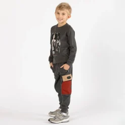 T-shirt tema racing per ragazzo