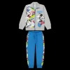 Tuta con zip da bambino con stampa Disney