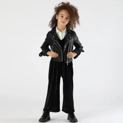 Tuta elegante ciniglia bambina
