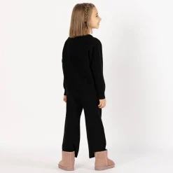 Tuta elegante in tricot per bambina