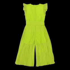 Tuta in chiffon con cintura