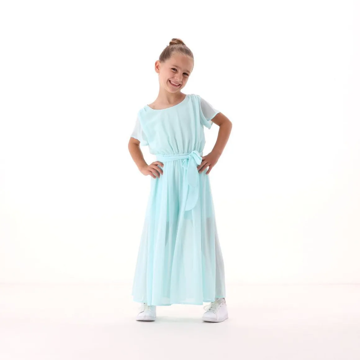 Tuta in chiffon per bambina