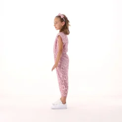 Tuta in pizzo per bambina