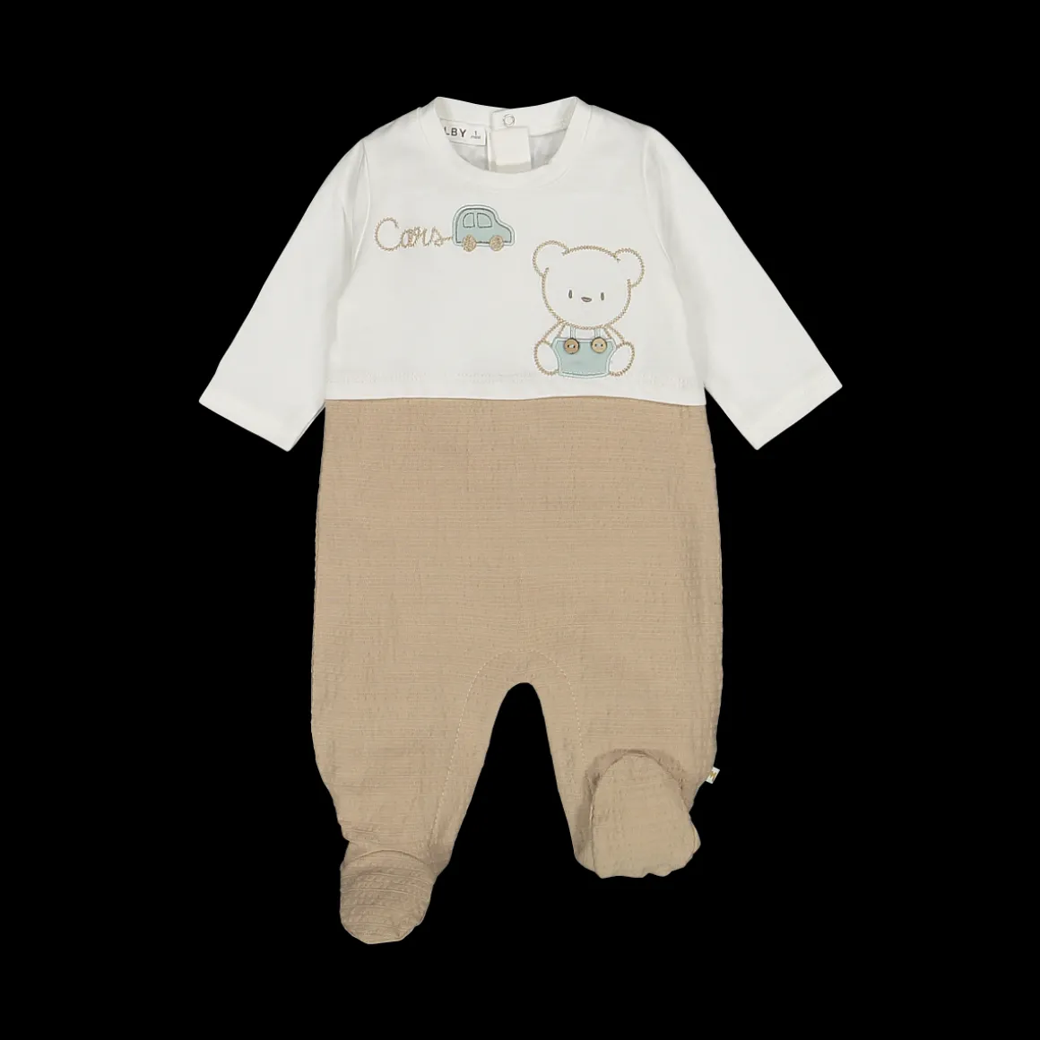 Tutina bicolore per neonato