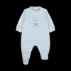 Tutina color azzurro neonato