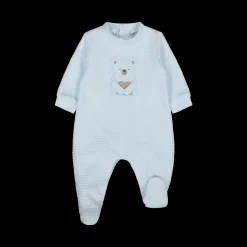Tutina color azzurro neonato