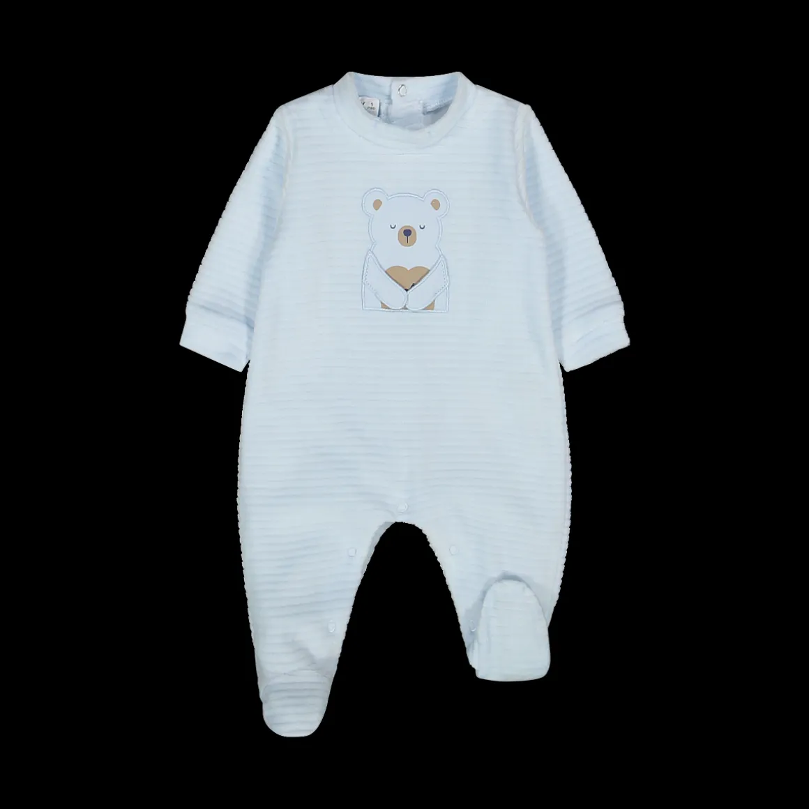 Tutina color azzurro neonato