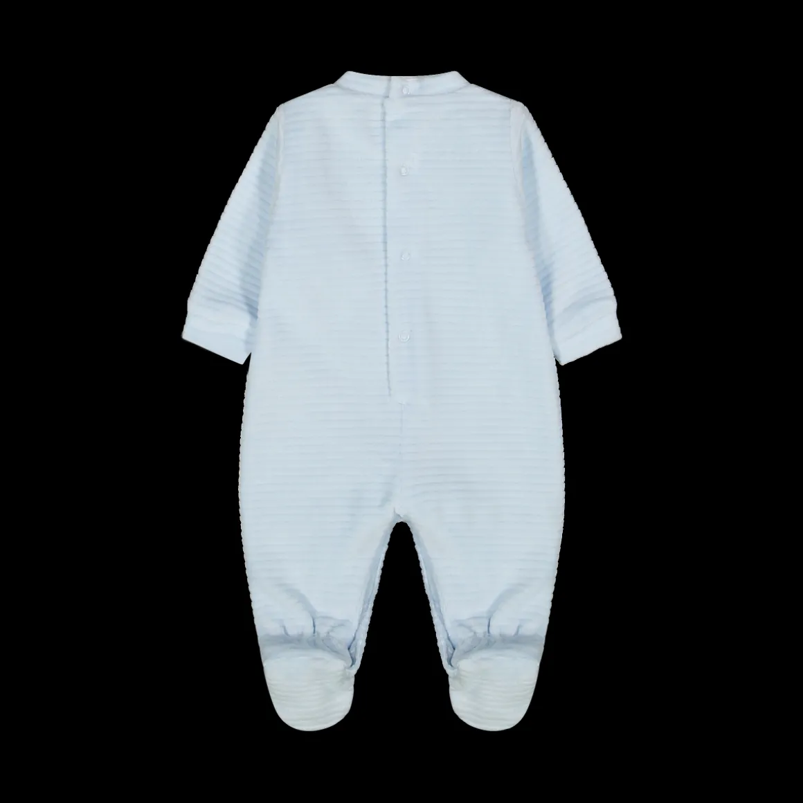 Tutina color azzurro neonato