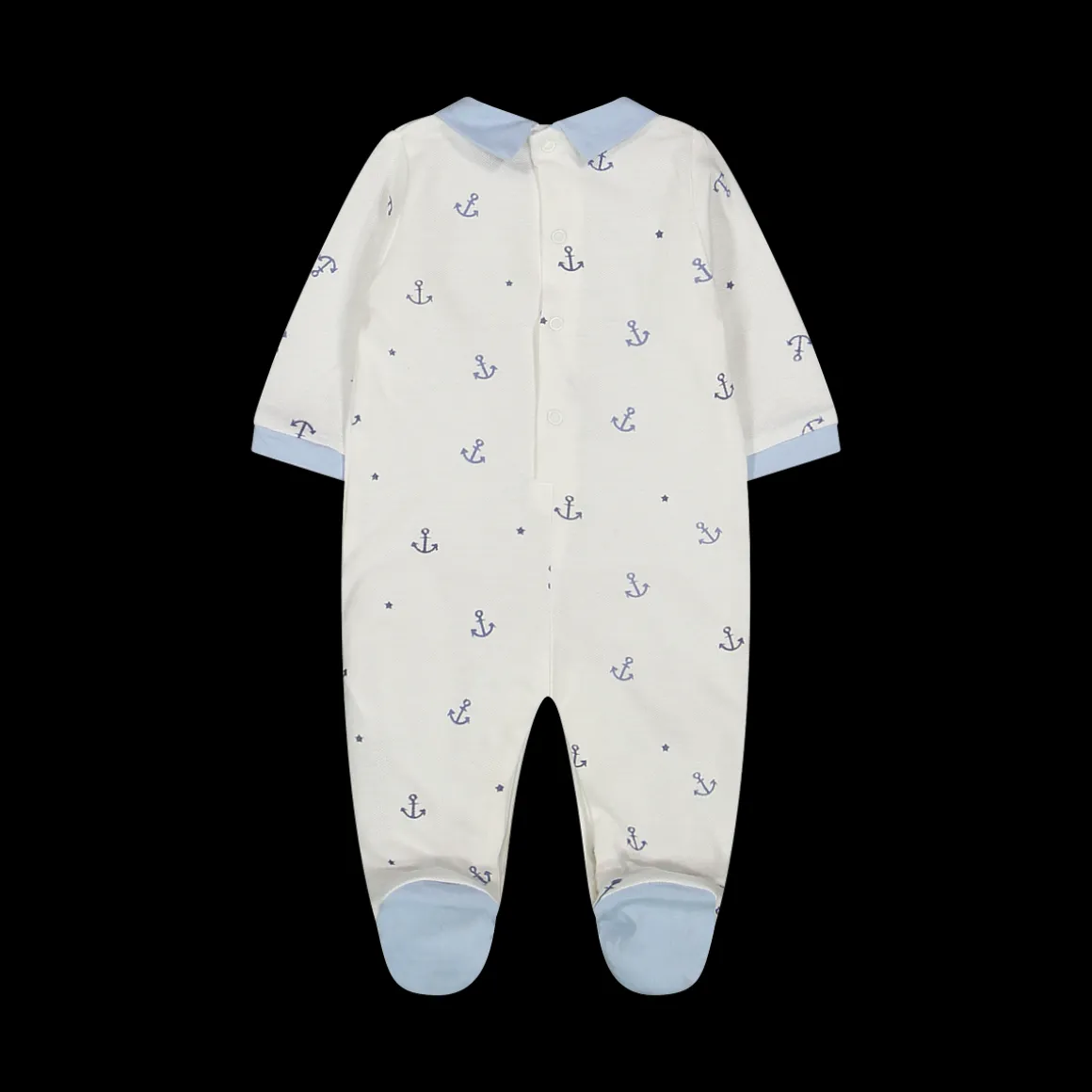 Tutina con ancorette da neonato