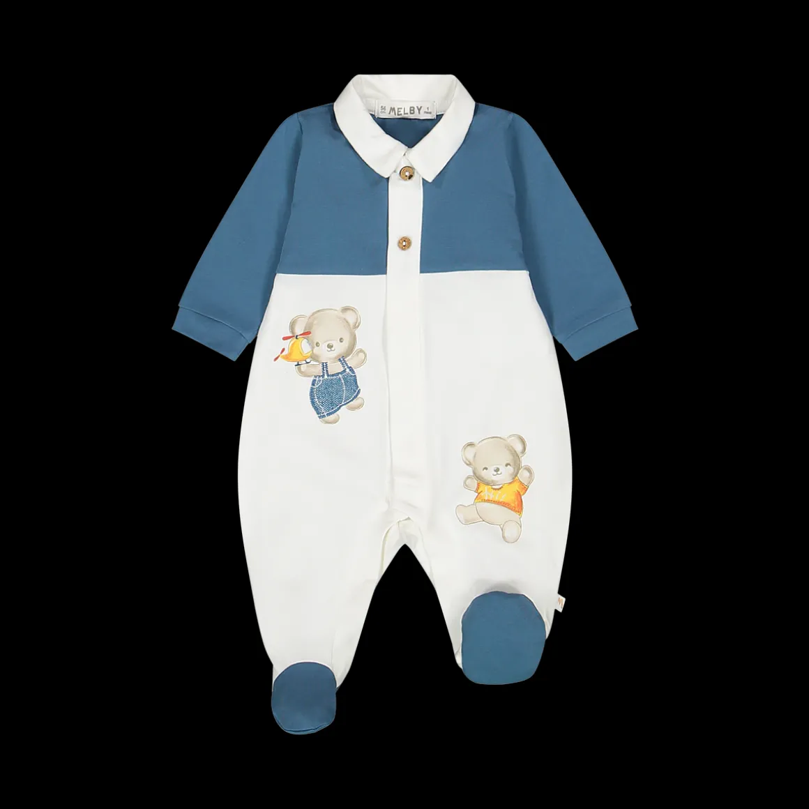 Tutina con orsetto per neonato