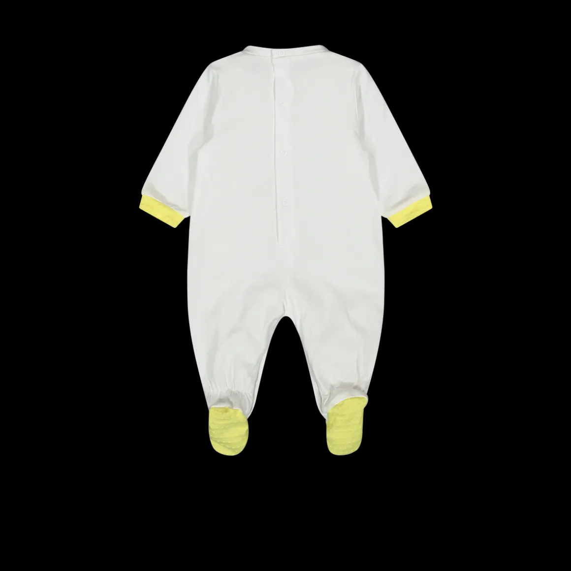 Tutina con piede girocollo neonata