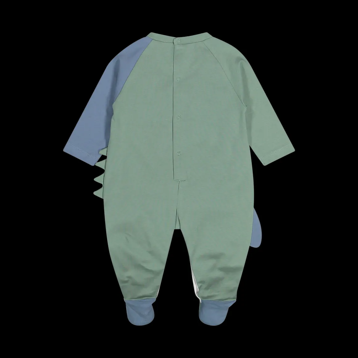 Tutina con piede girocollo neonato