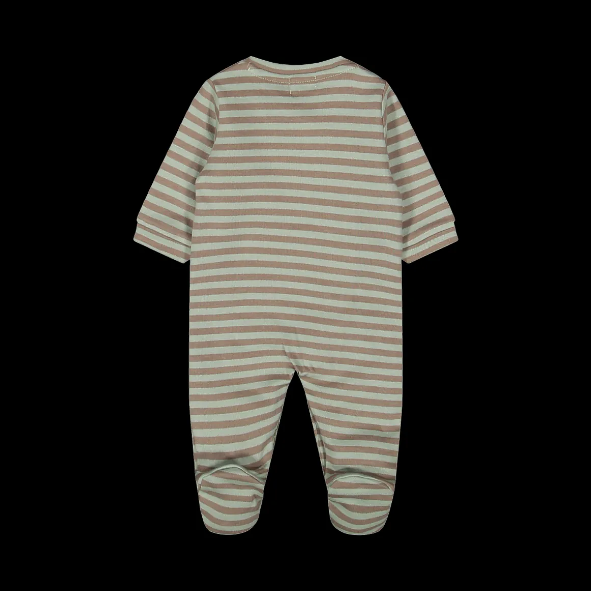 Tutina con piede in cotone bio per neonato