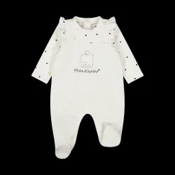 Tutina finta salopette da neonata
